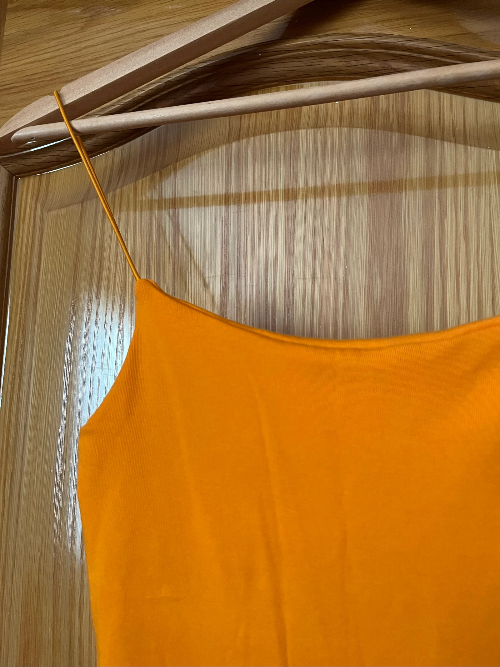 Zara orange short dress – photo 4